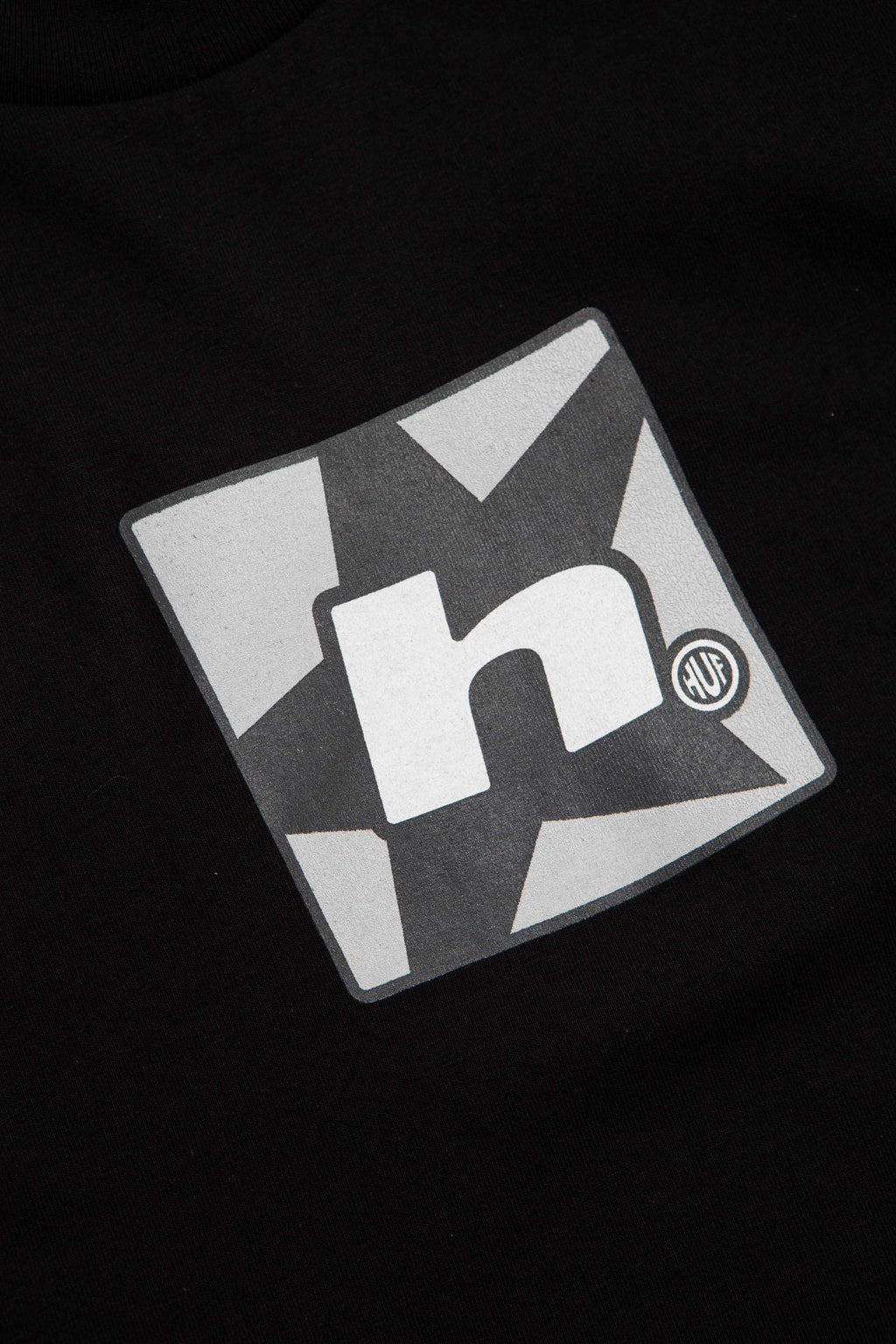 HUF H Star T-Shirt - Black