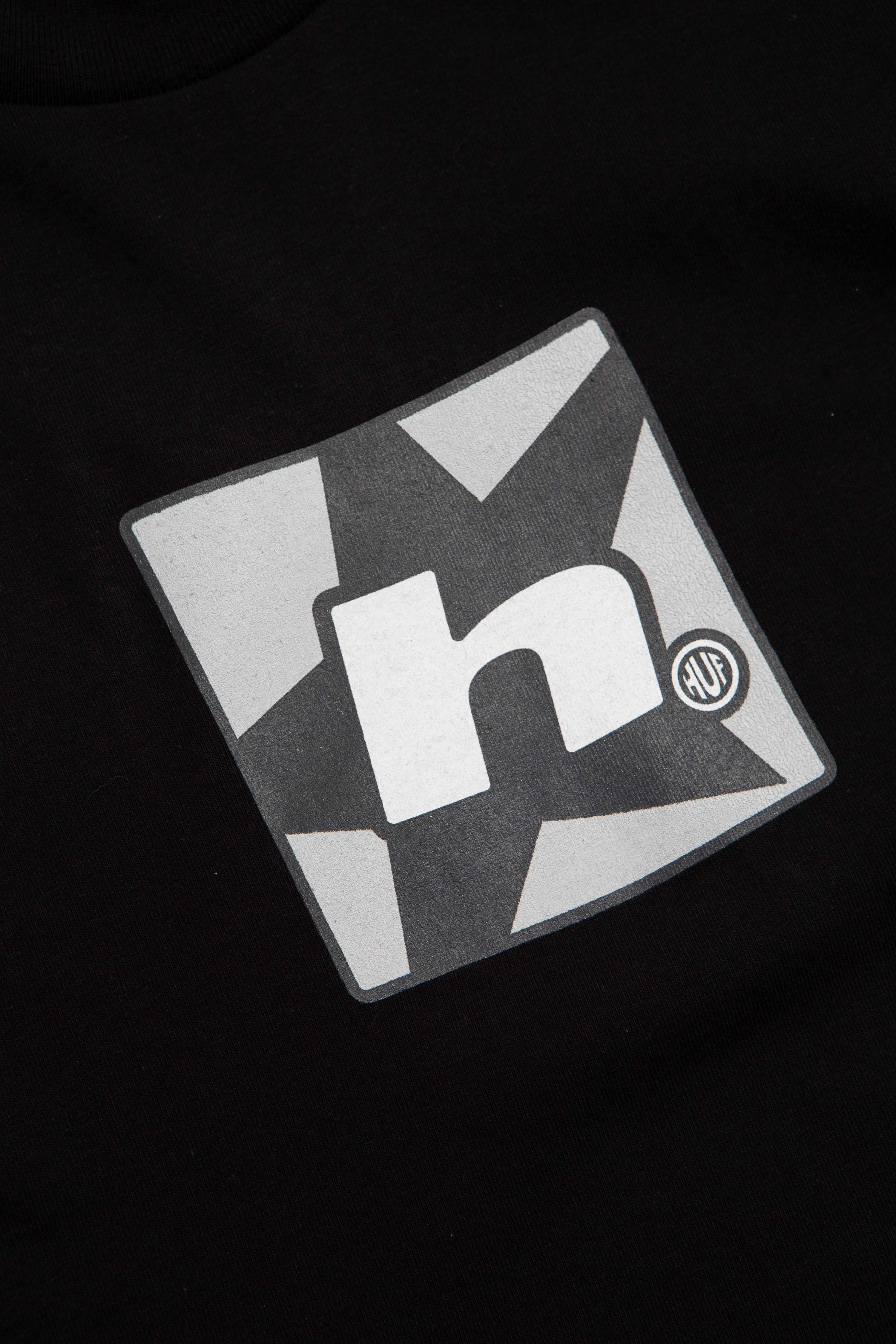 HUF H Star T-Shirt - Black