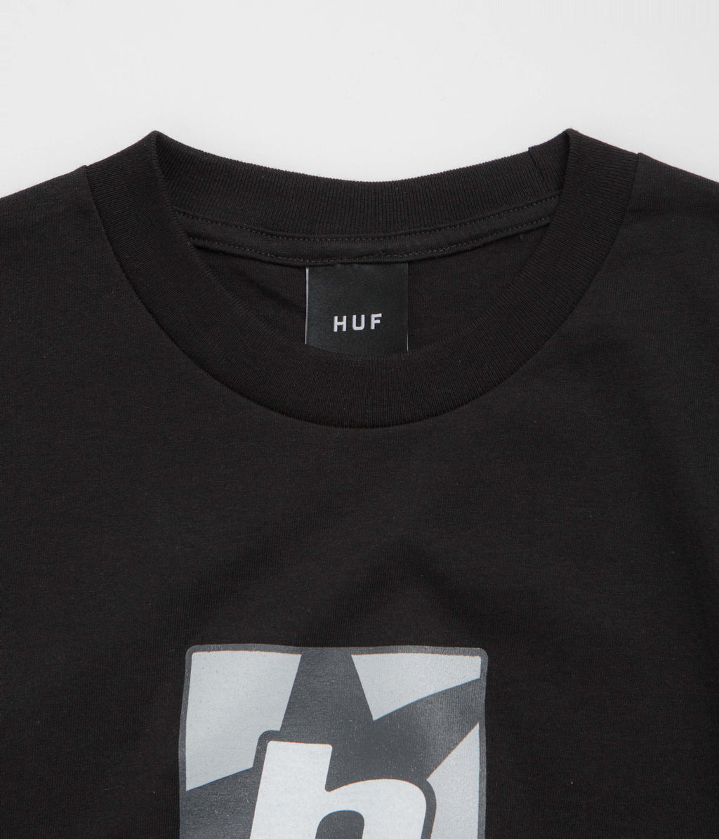 HUF H Star T-Shirt - Black