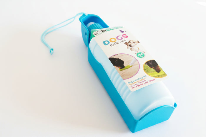 Hundetrinkflasche 450 ml – Praktische Wasserflasche für Hunde, 4 Farben