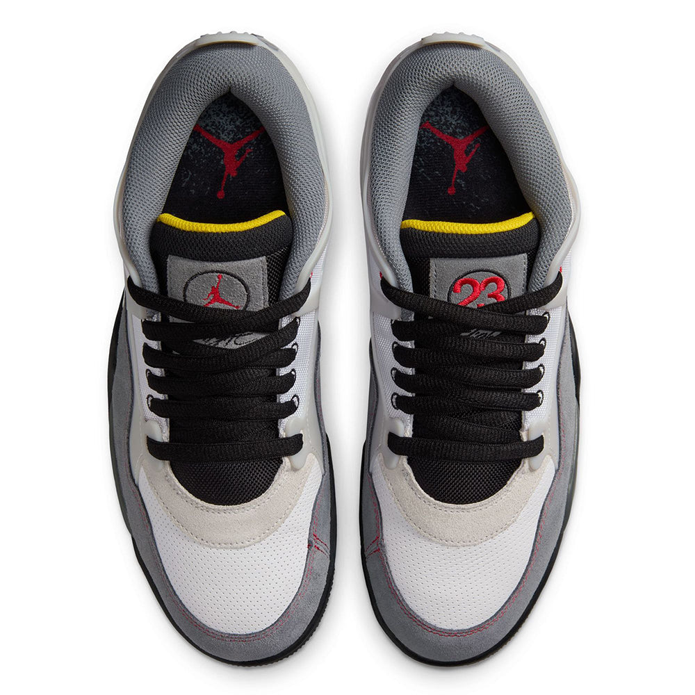 Men's Air Jordan 4 RM PRM White/Fire Red-Black (IB8052 100)