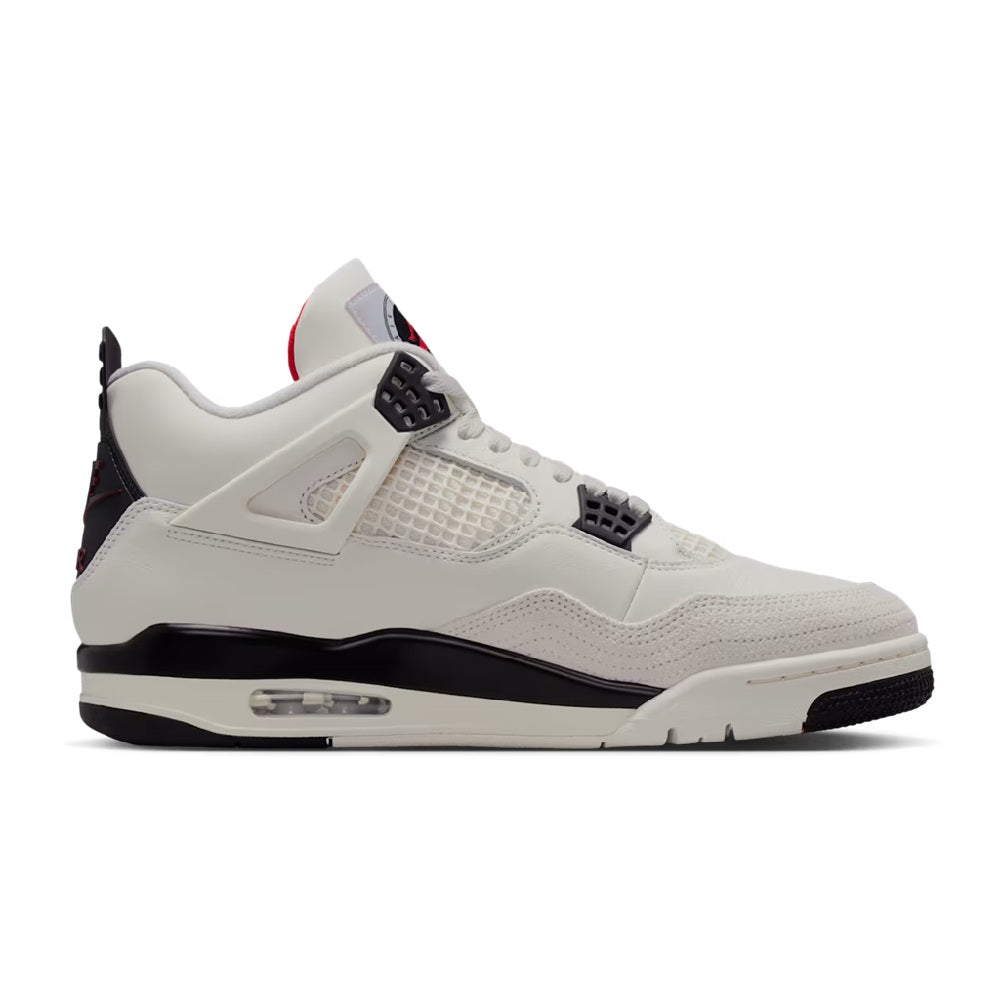 Men's Jordan 4 Retro OG FC "Flight Club" Sail/Black-University Red (IM4002 100)