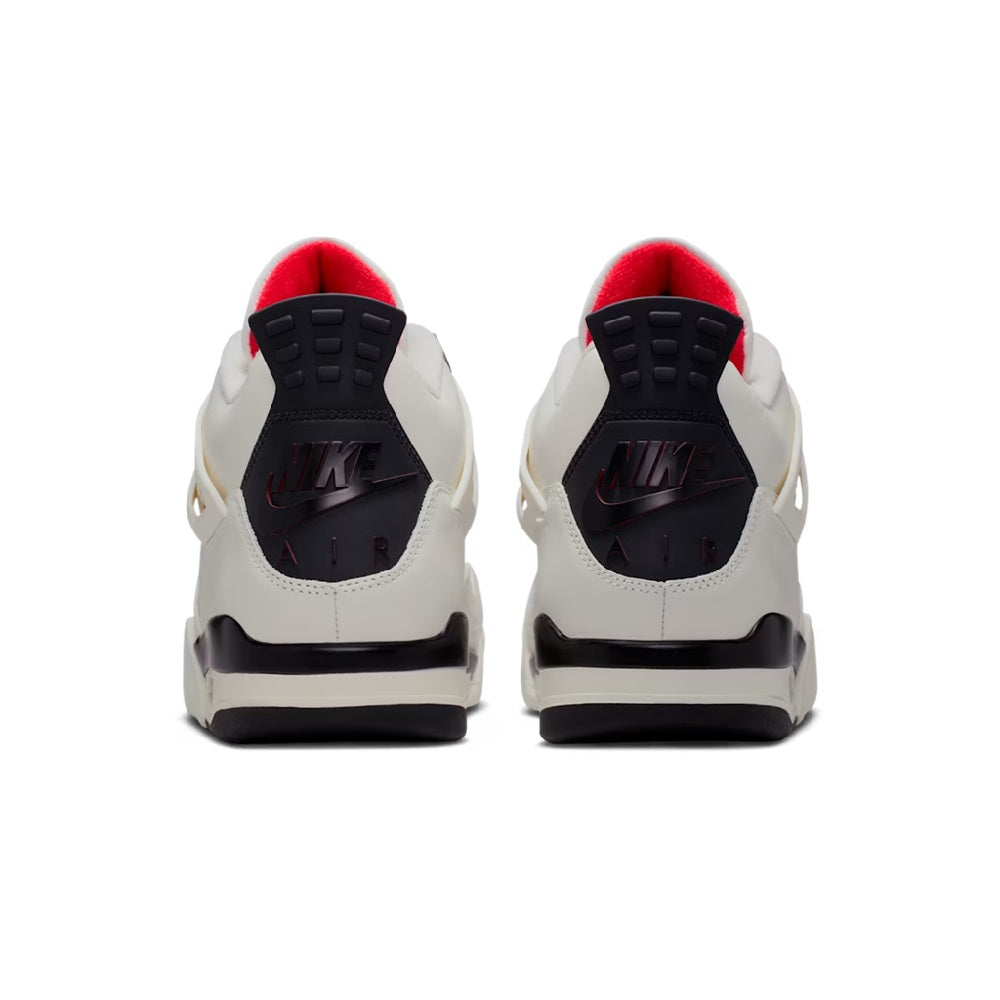 Men's Jordan 4 Retro OG FC "Flight Club" Sail/Black-University Red (IM4002 100)