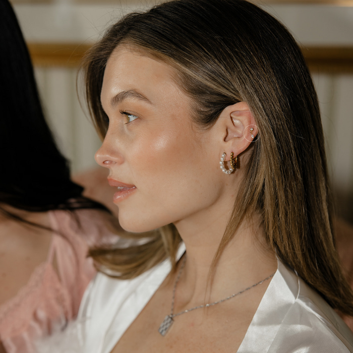 Isla Flat Back Stud