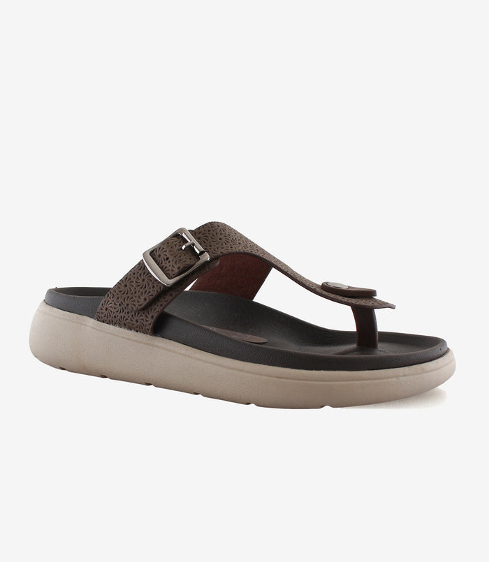 Jade Thong – Brown Comfort Sandals for Women
