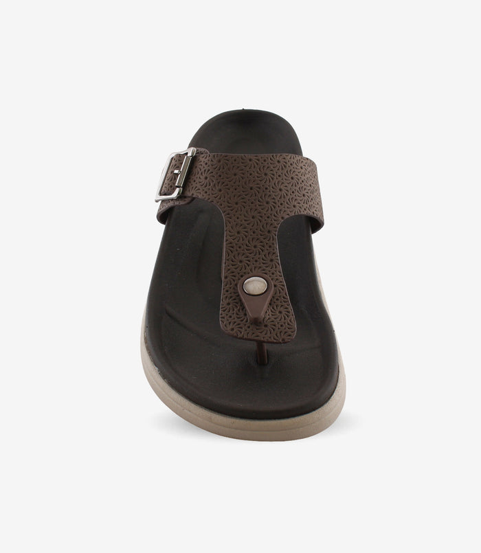 Jade Thong – Brown Comfort Sandals for Women