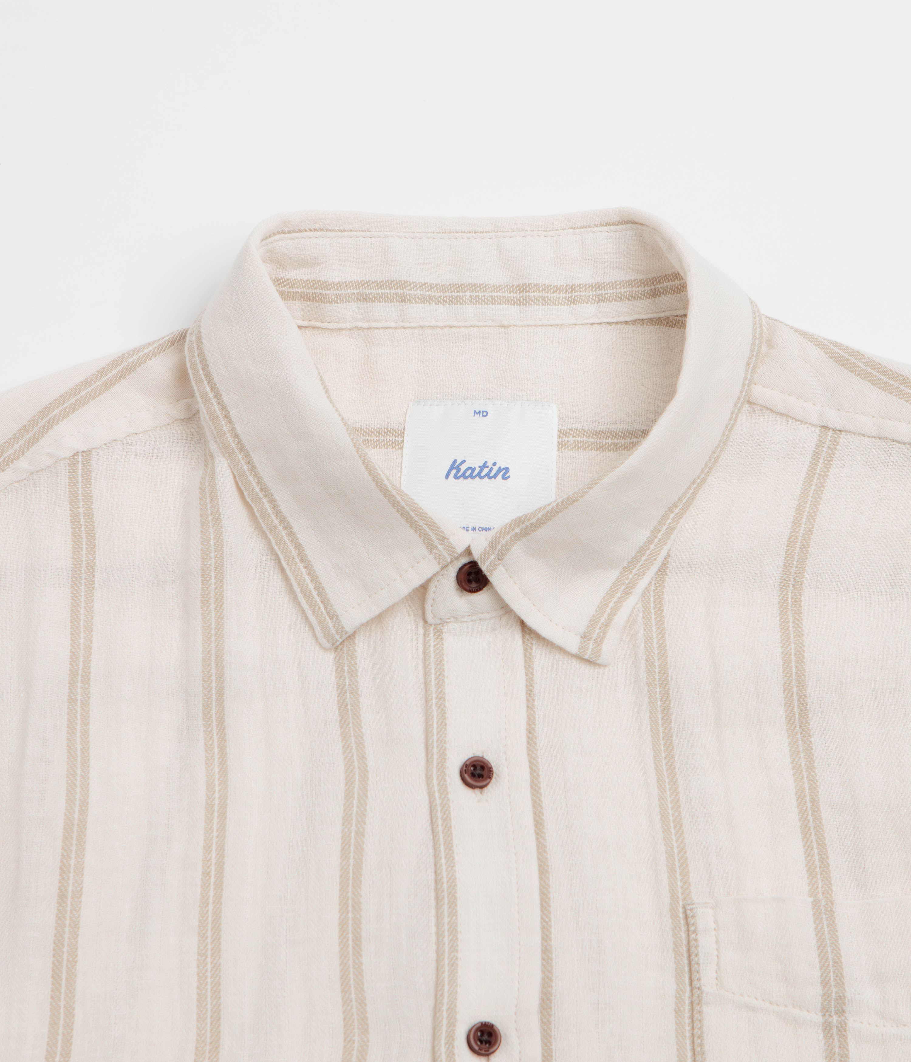Katin Alan Short Sleeve Shirt - Aluminum