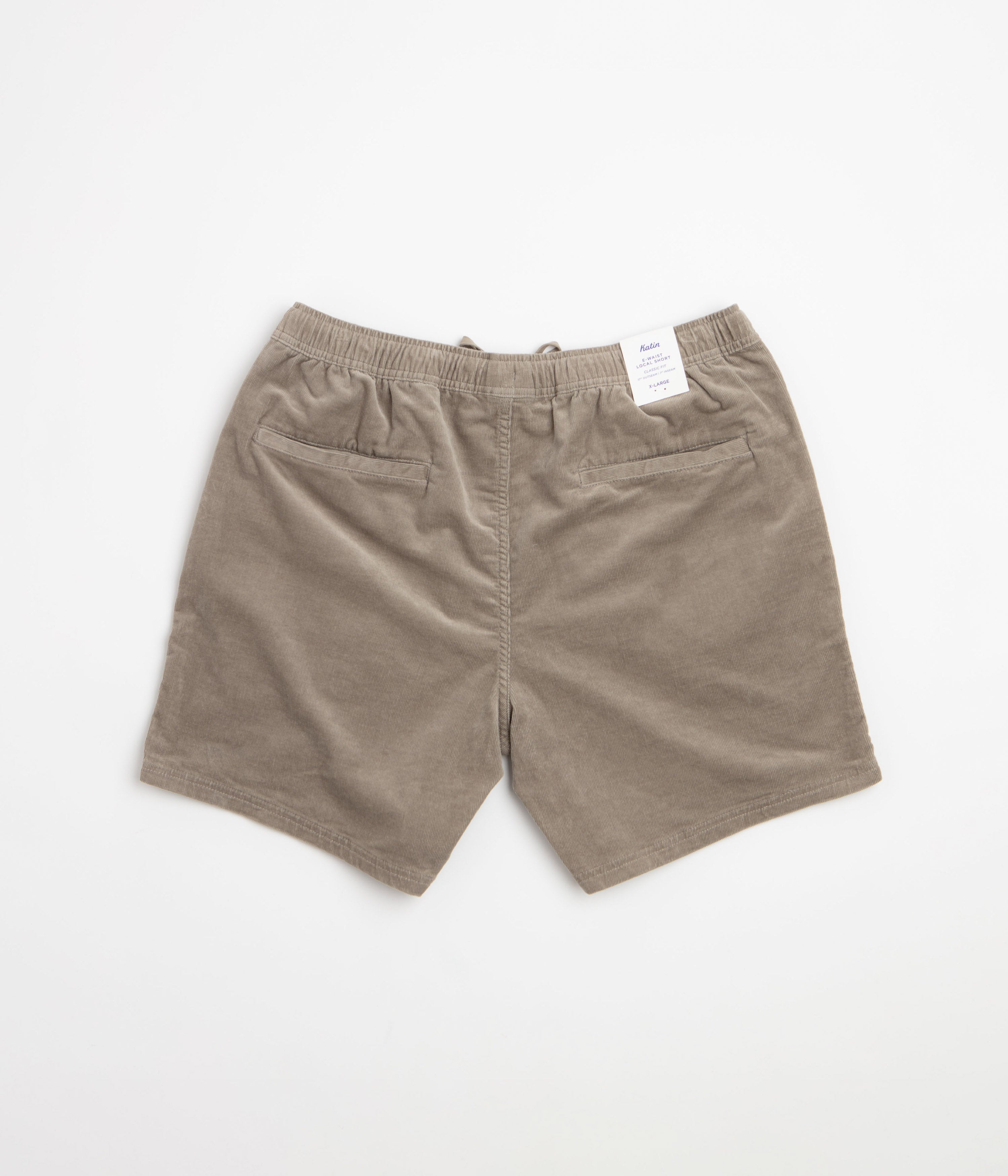 Katin Cord Local Shorts - Warm Grey
