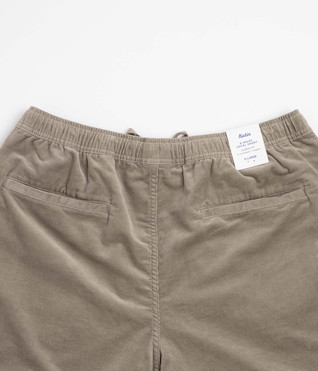 Katin Cord Local Shorts - Warm Grey
