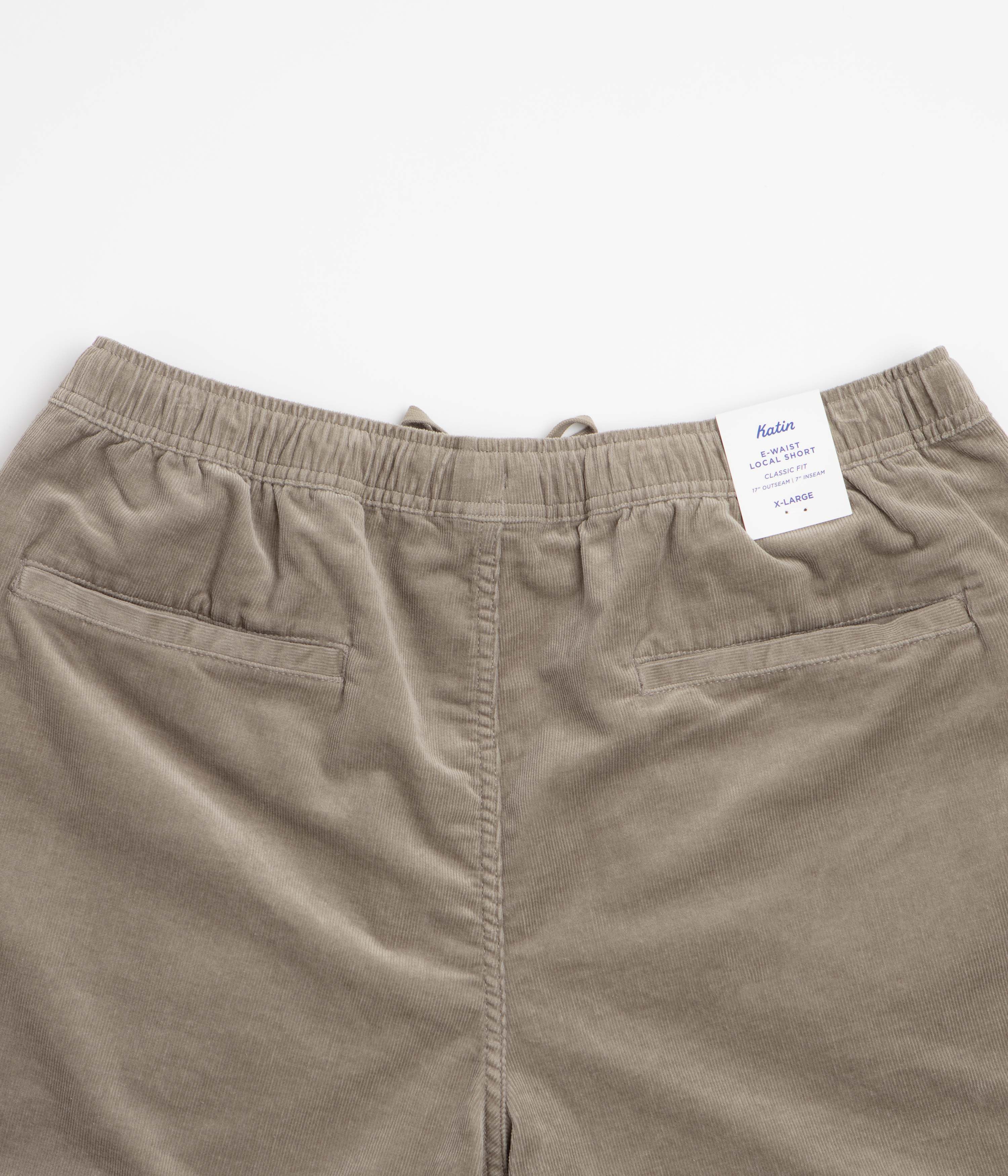 Katin Cord Local Shorts - Warm Grey