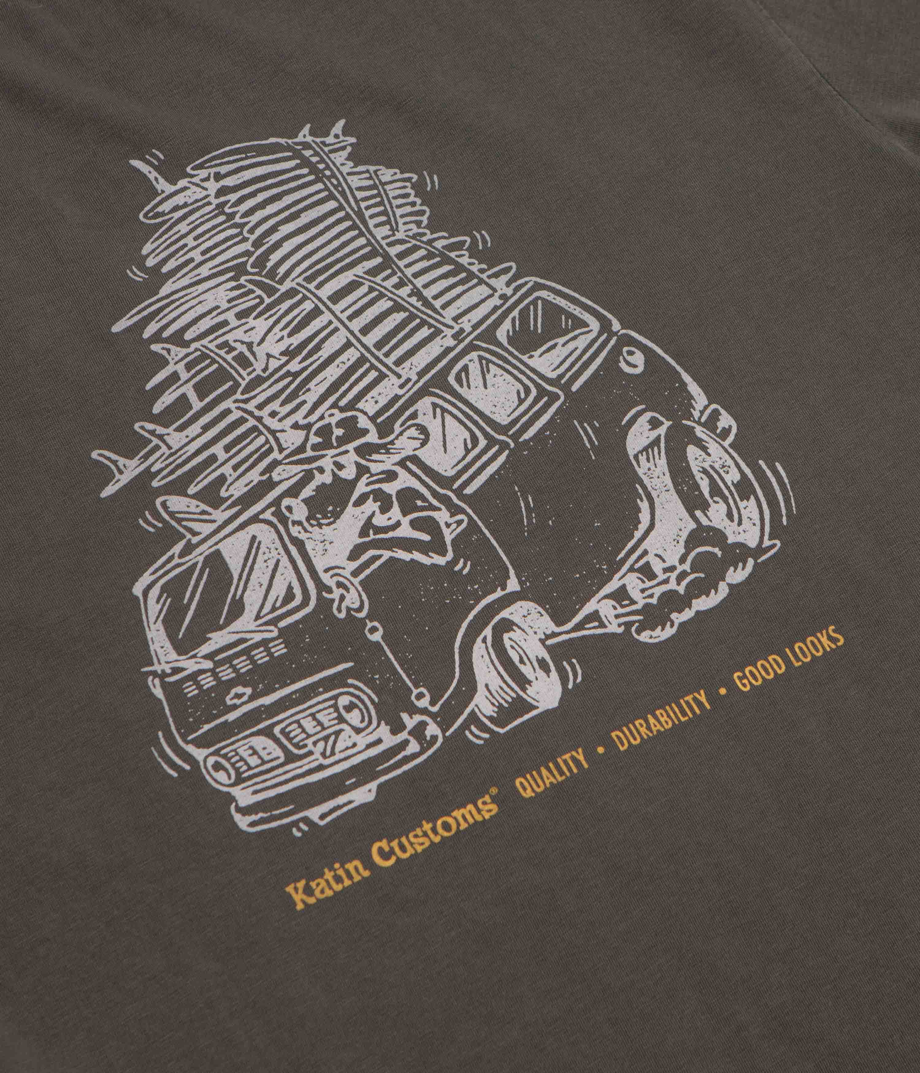 Katin Haulin T-Shirt - Lead