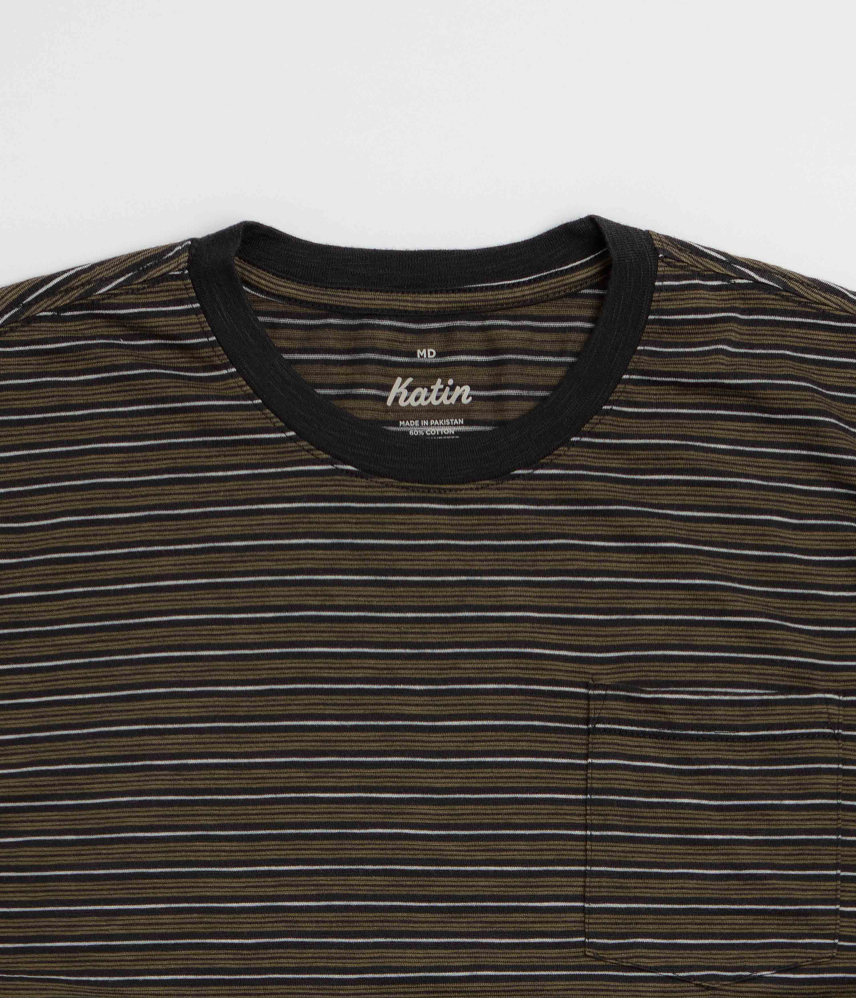 Katin Rural Pocket T-Shirt - Black Wash