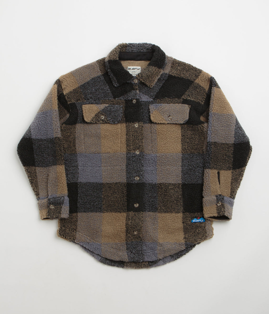 Kavu Womens Northern Sky Shirt Jacket - Nightshade Plaid