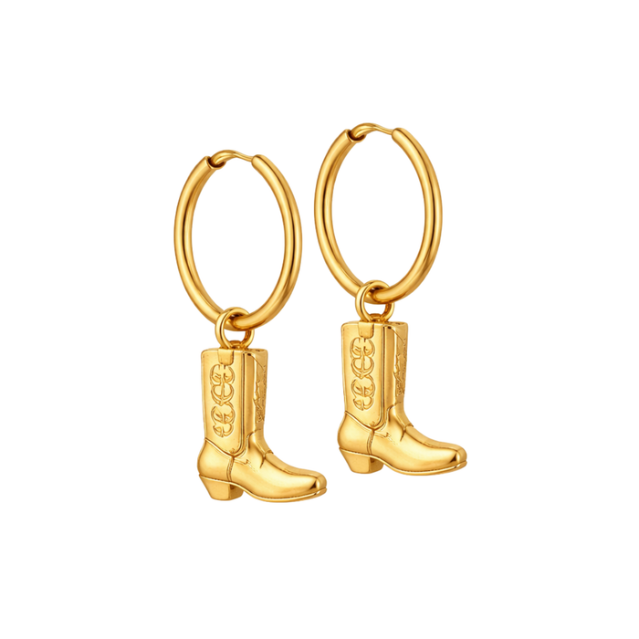 Kick the Dust Up Hoops in Titanium