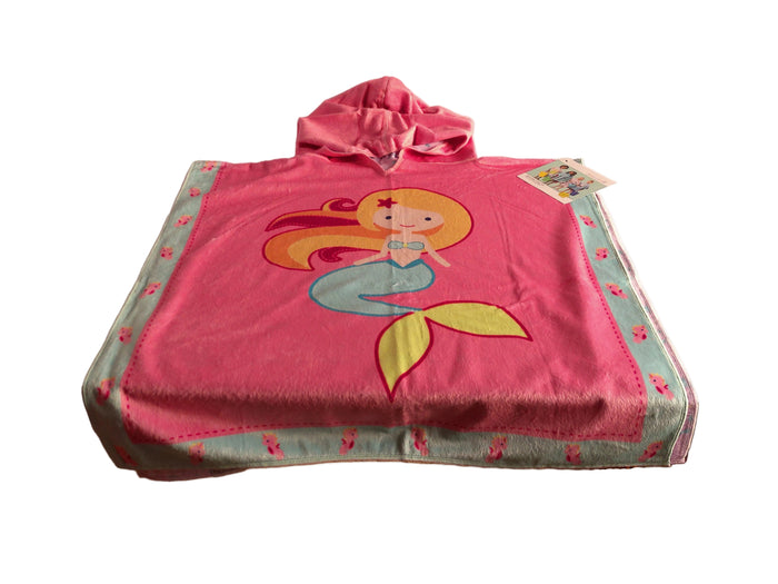 Kinder Badeponcho Meerjungfrau wendbar – Flapjackkids | UPF 50+ | 2–6 Jahre