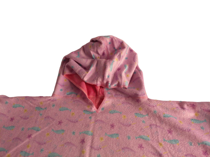 Kinder Badeponcho Meerjungfrau wendbar – Flapjackkids | UPF 50+ | 2–6 Jahre