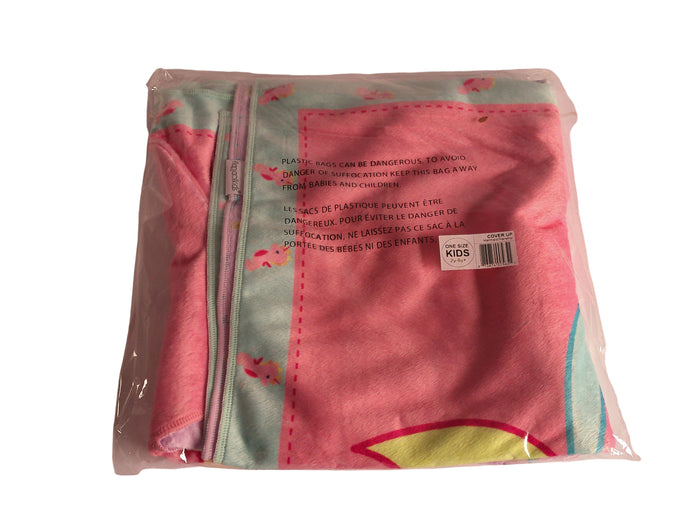 Kinder Badeponcho Meerjungfrau wendbar – Flapjackkids | UPF 50+ | 2–6 Jahre