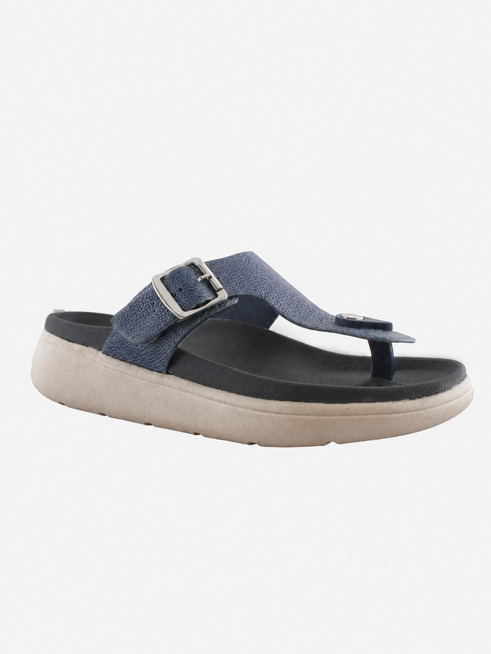 Latina Thong – Blue Comfortable Sandals for Women
