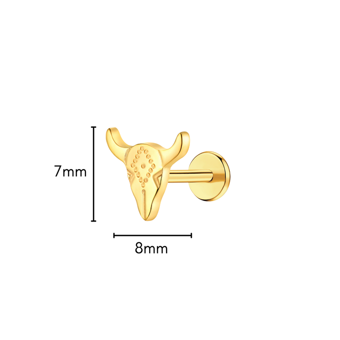 Longhorn Flat Back Stud