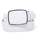 Los altos Men's Ostrich Cowboy Belt C11A0328