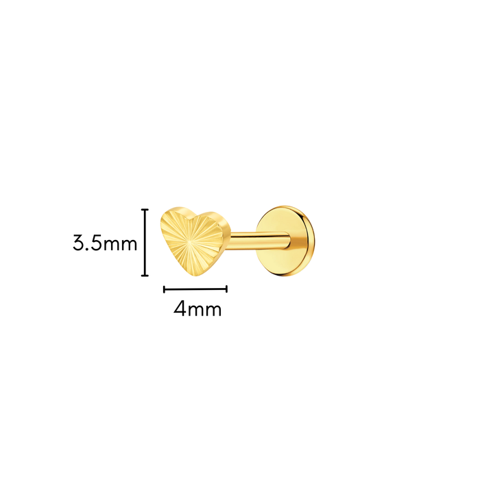 Lover Flat Back Stud