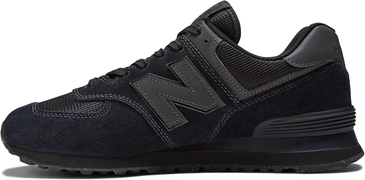 Men's New Balance 574 Classics Black Black (ML574EVE)