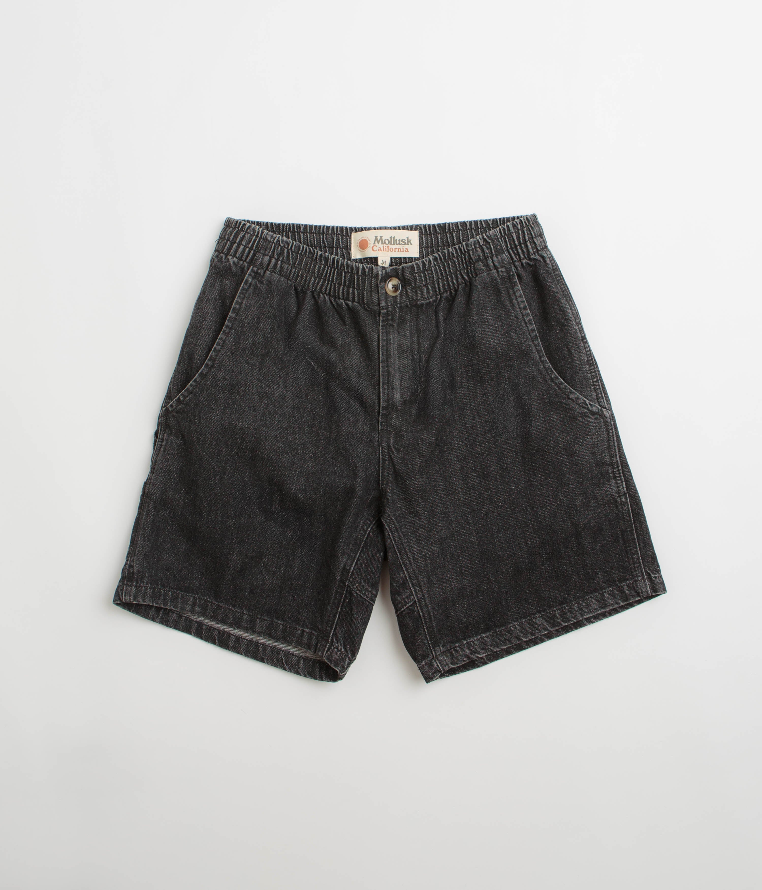 Mollusk Pinnacle Shorts - Black Denim