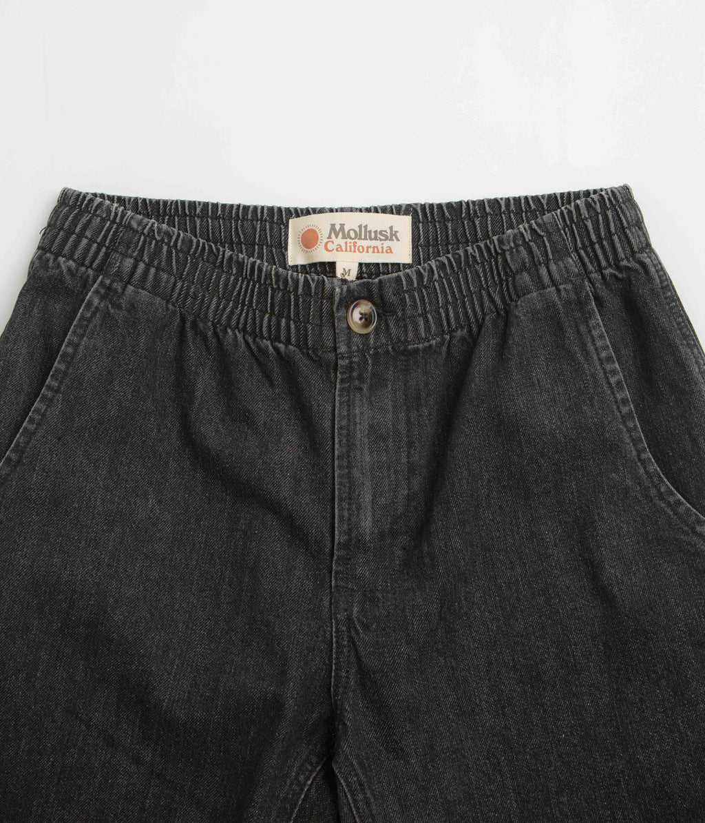 Mollusk Pinnacle Shorts - Black Denim