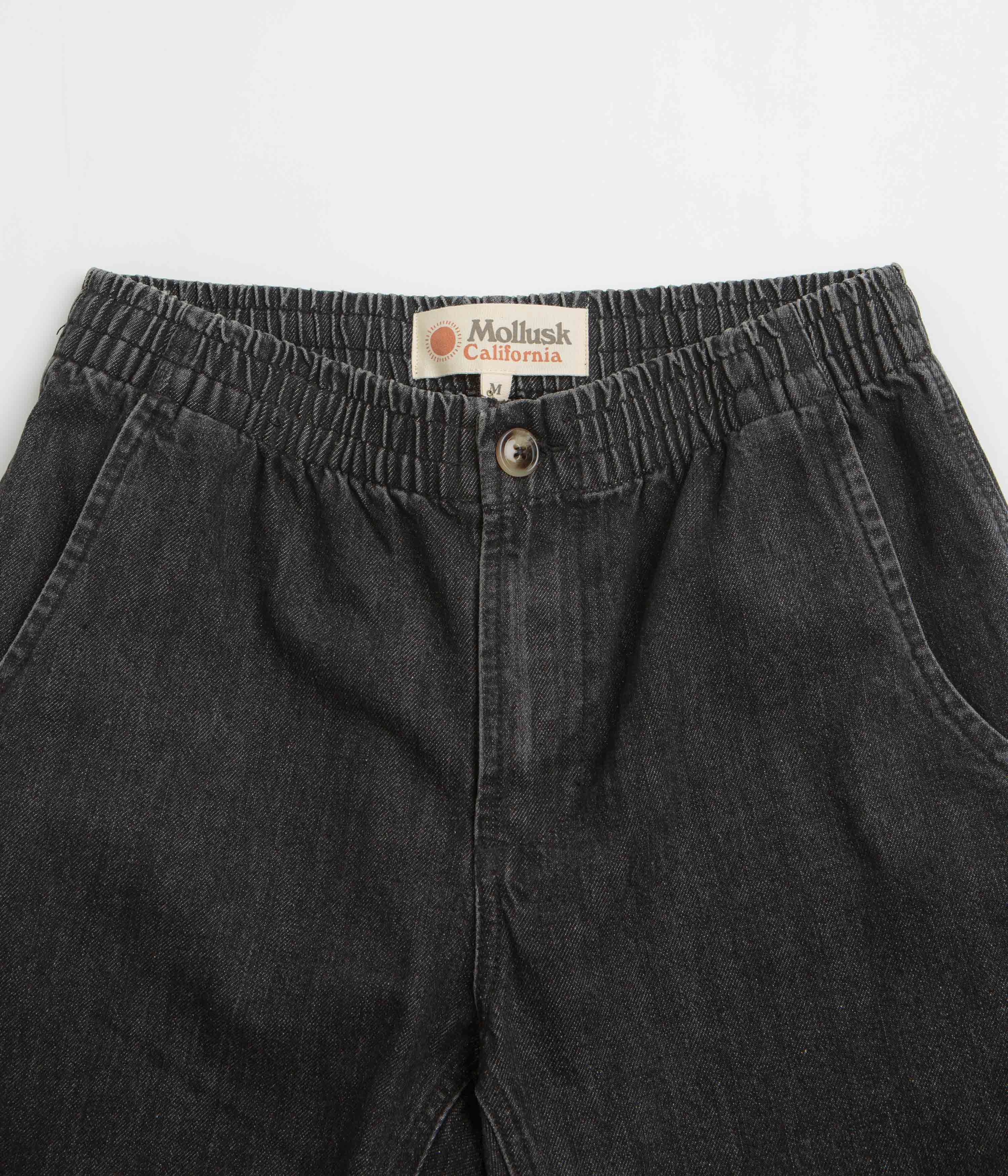Mollusk Pinnacle Shorts - Black Denim