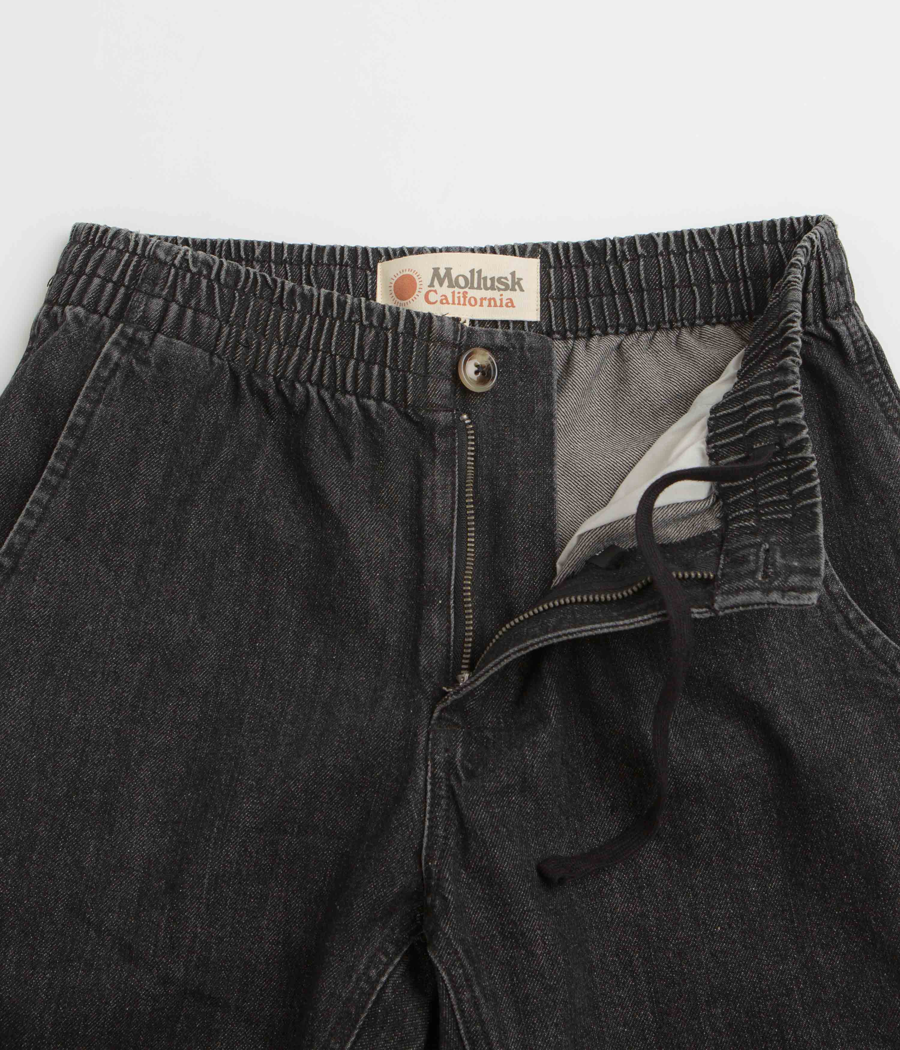 Mollusk Pinnacle Shorts - Black Denim