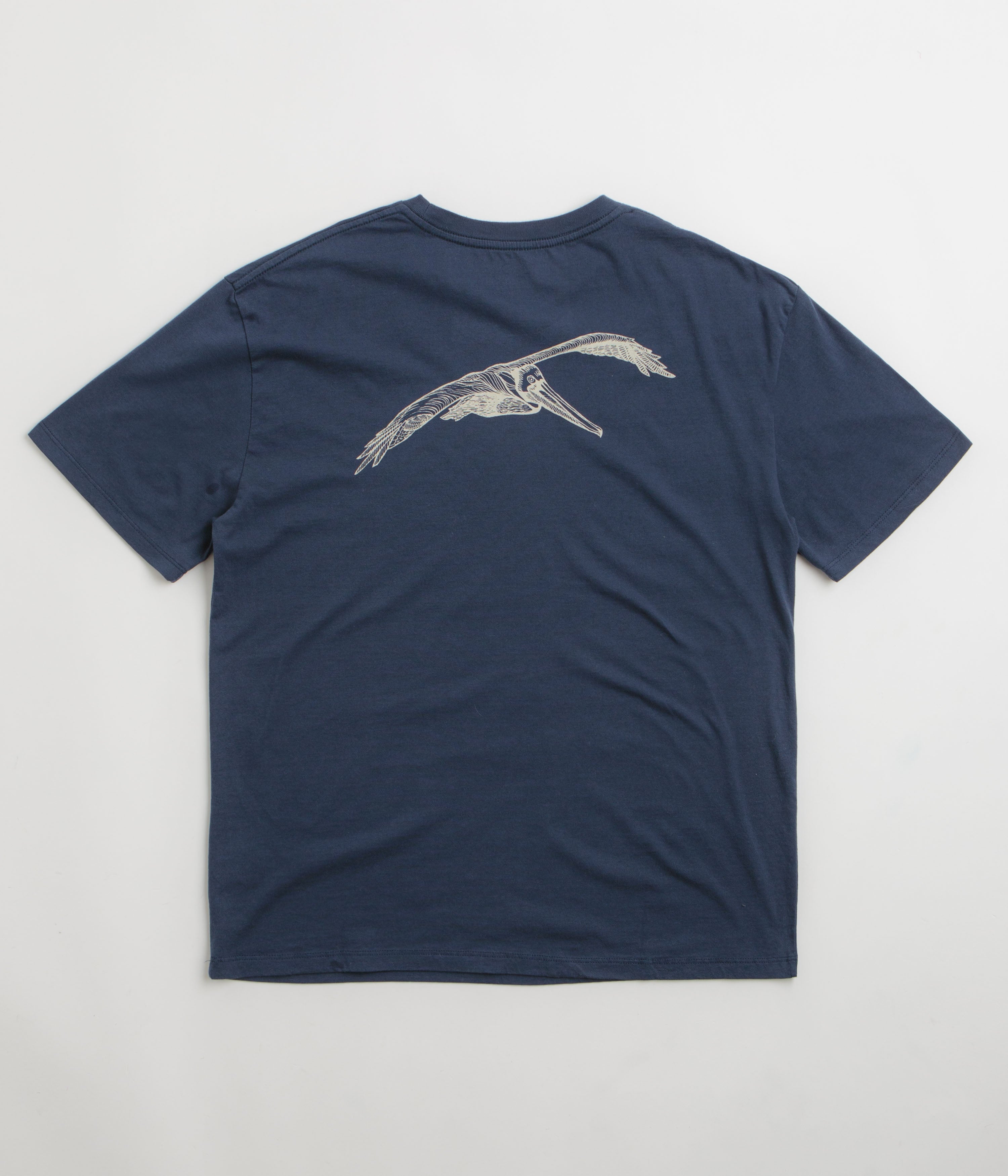 Mollusk New Pelican T-Shirt - Navy Indigo