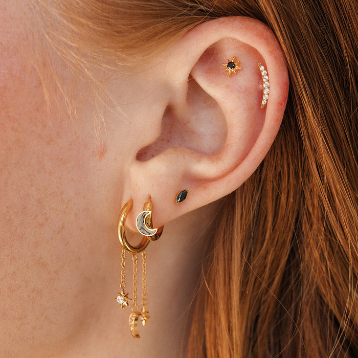 Moonbeam Chain Hoops