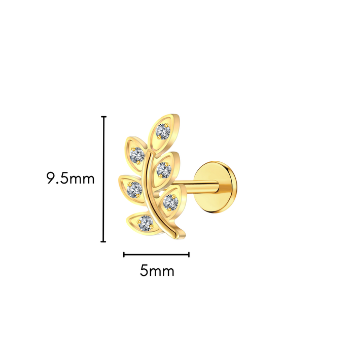 Morning Dew Flat Back Stud