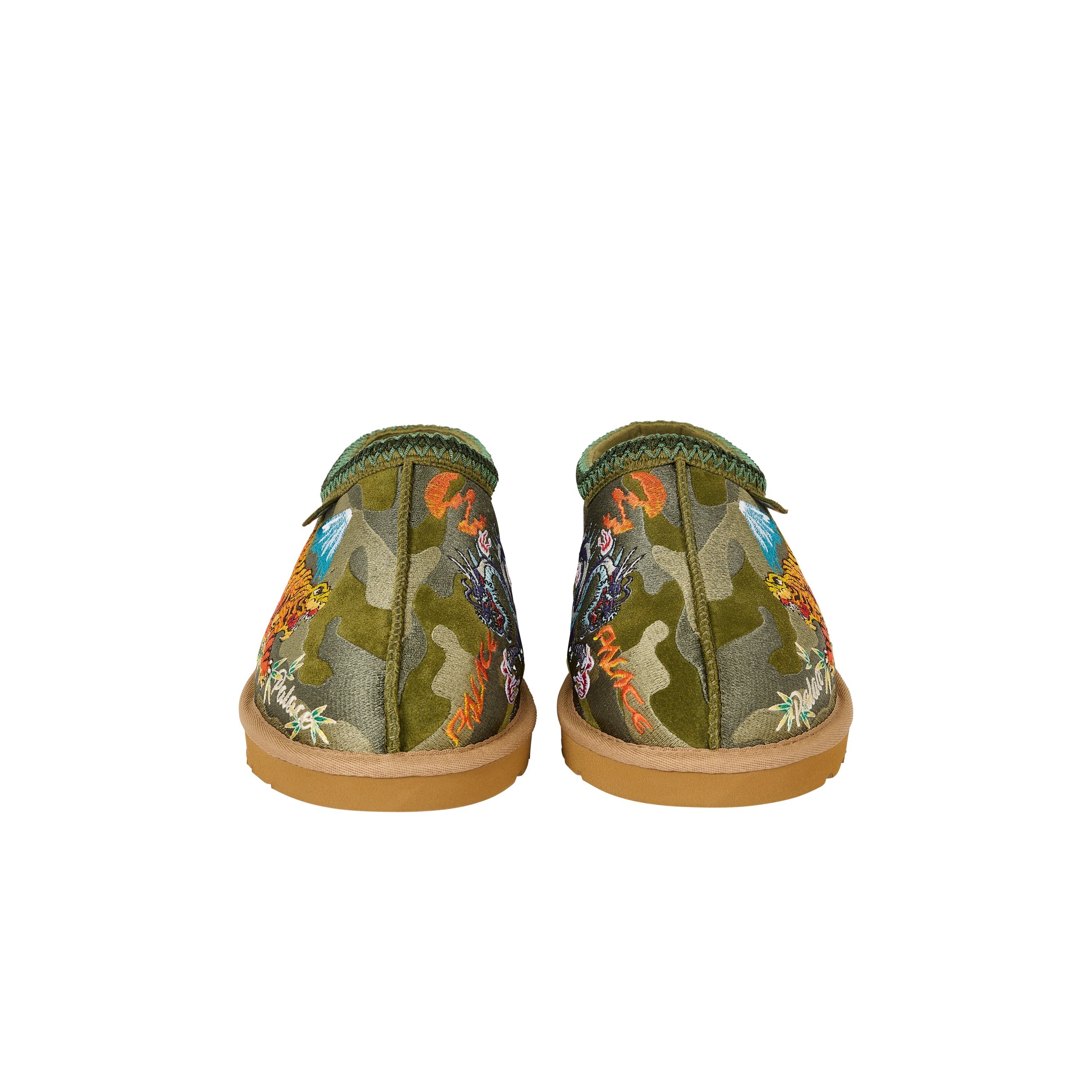 Palace UGG Tasman Slipper Burnt Olive Camo