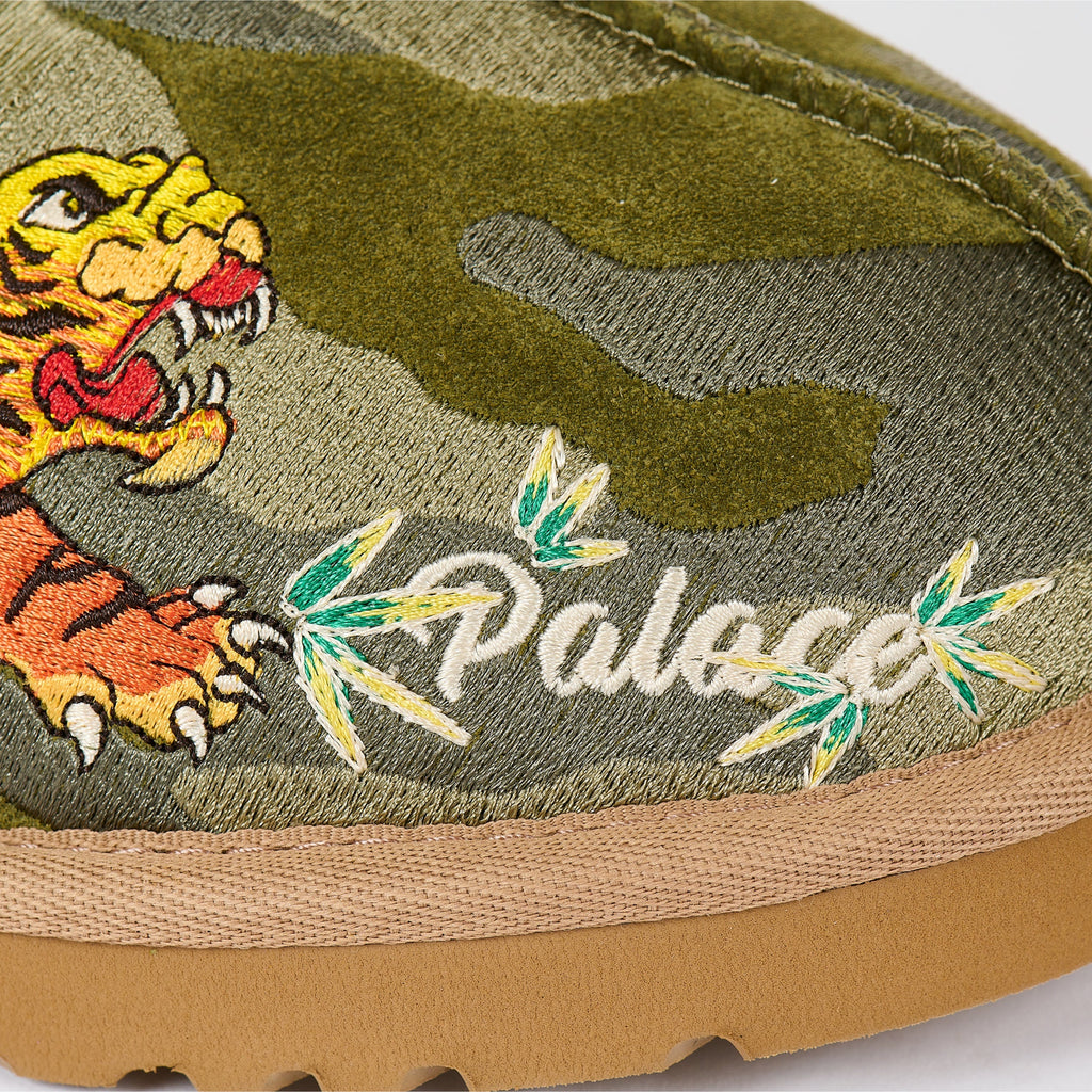Palace UGG Tasman Slipper Burnt Olive Camo