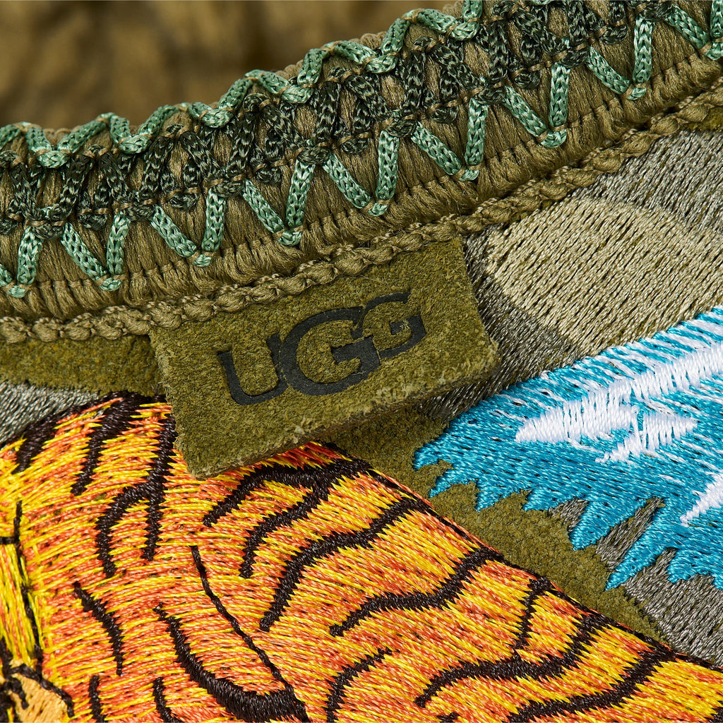 Palace UGG Tasman Slipper Burnt Olive Camo