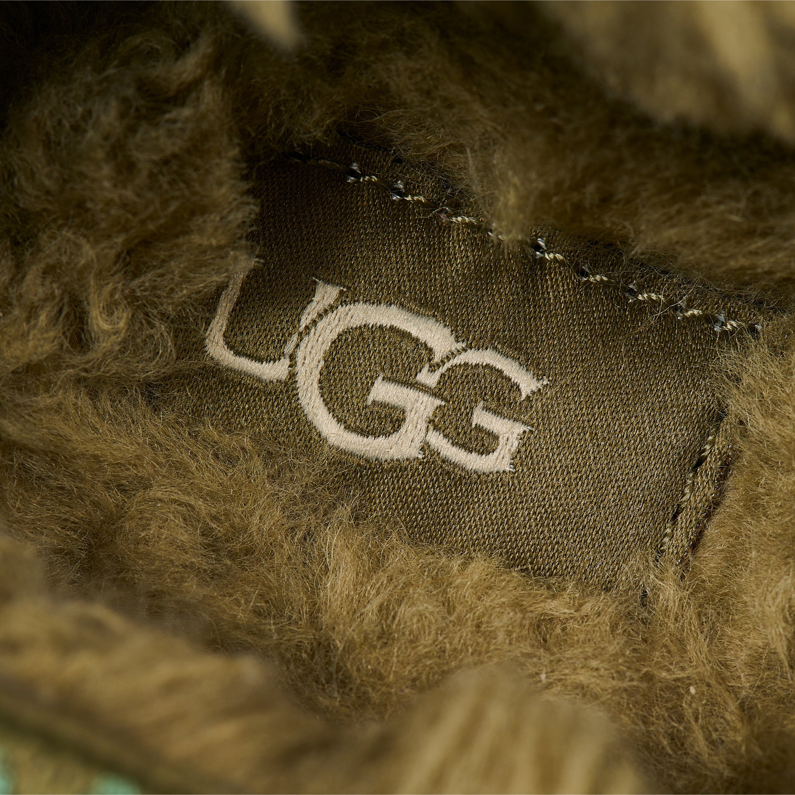 Palace UGG Tasman Slipper Burnt Olive Camo