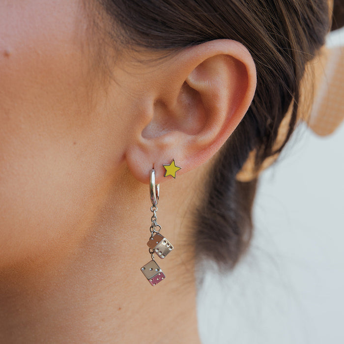 Neon Vibes Flat Back Stud