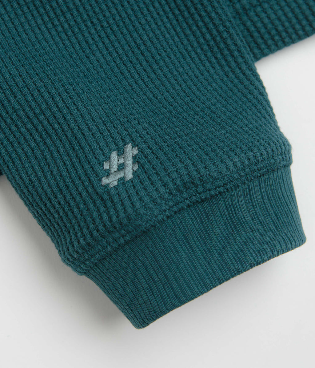 New Balance Numeric Henley Long Sleeve T-Shirt - Medusa