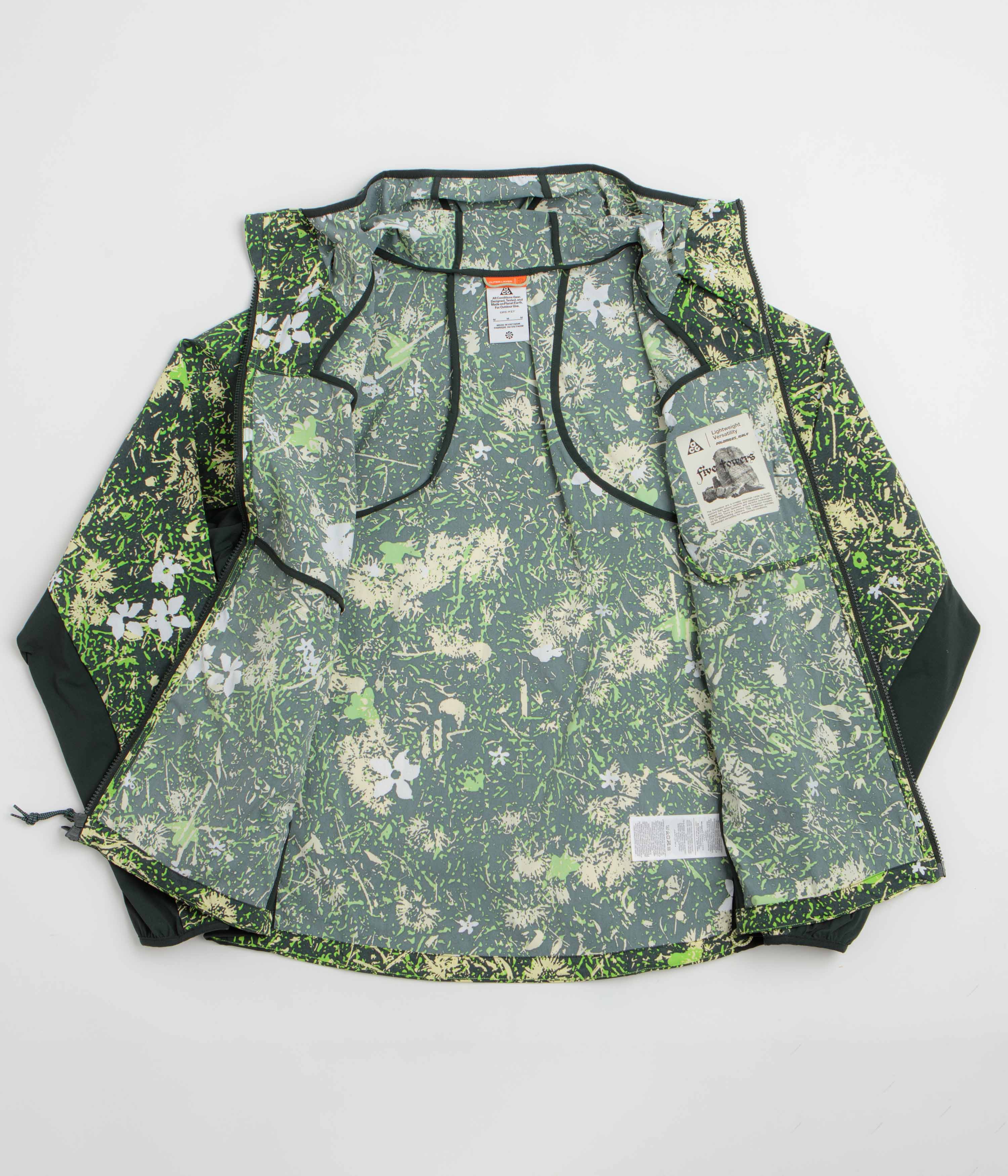Nike ACG Five Towers Jacket - Black Spruce / Black Spruce / Summit White