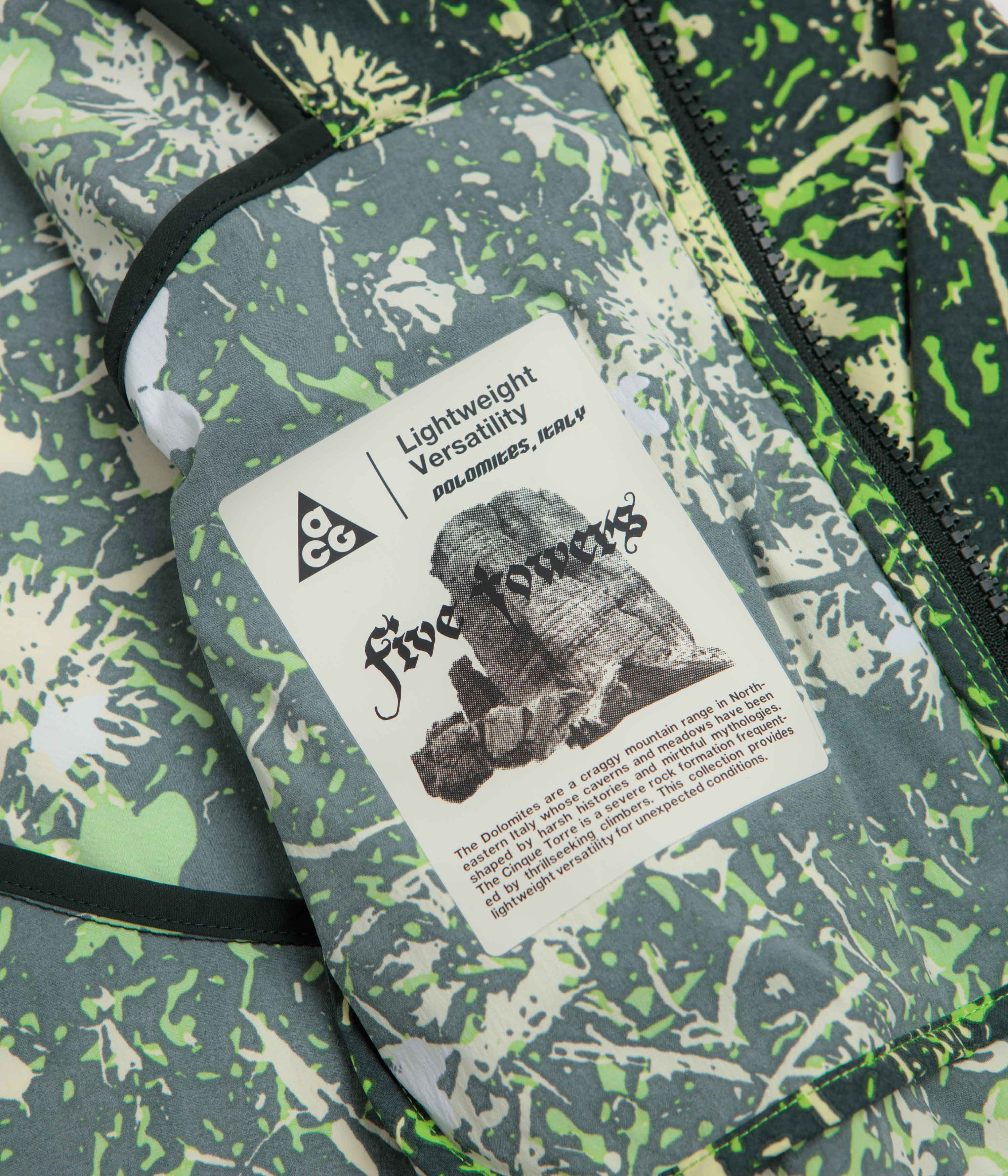 Nike ACG Five Towers Jacket - Black Spruce / Black Spruce / Summit White
