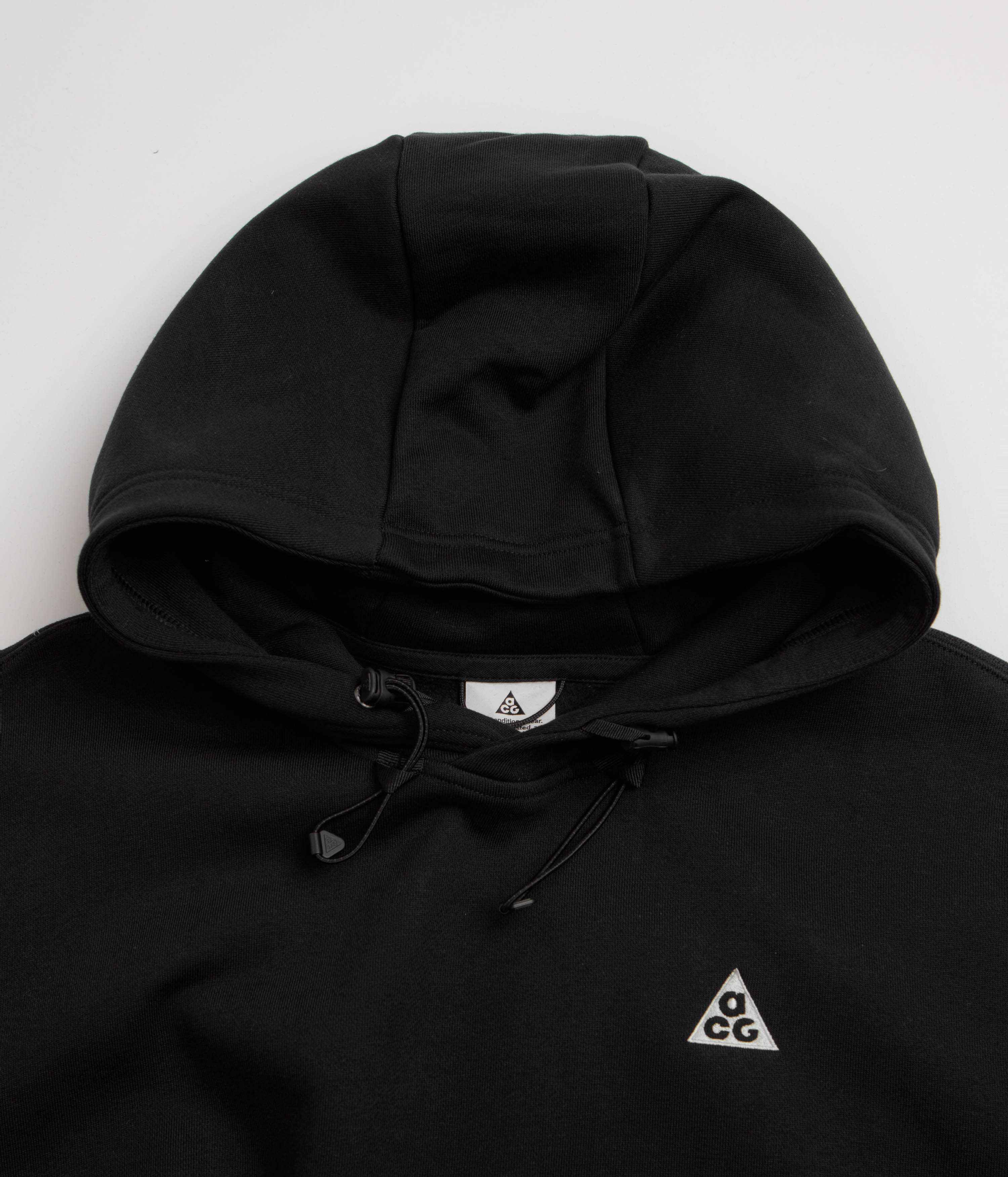 Nike ACG Tuff Fleece Hoodie - Black / Summit White / Summit White