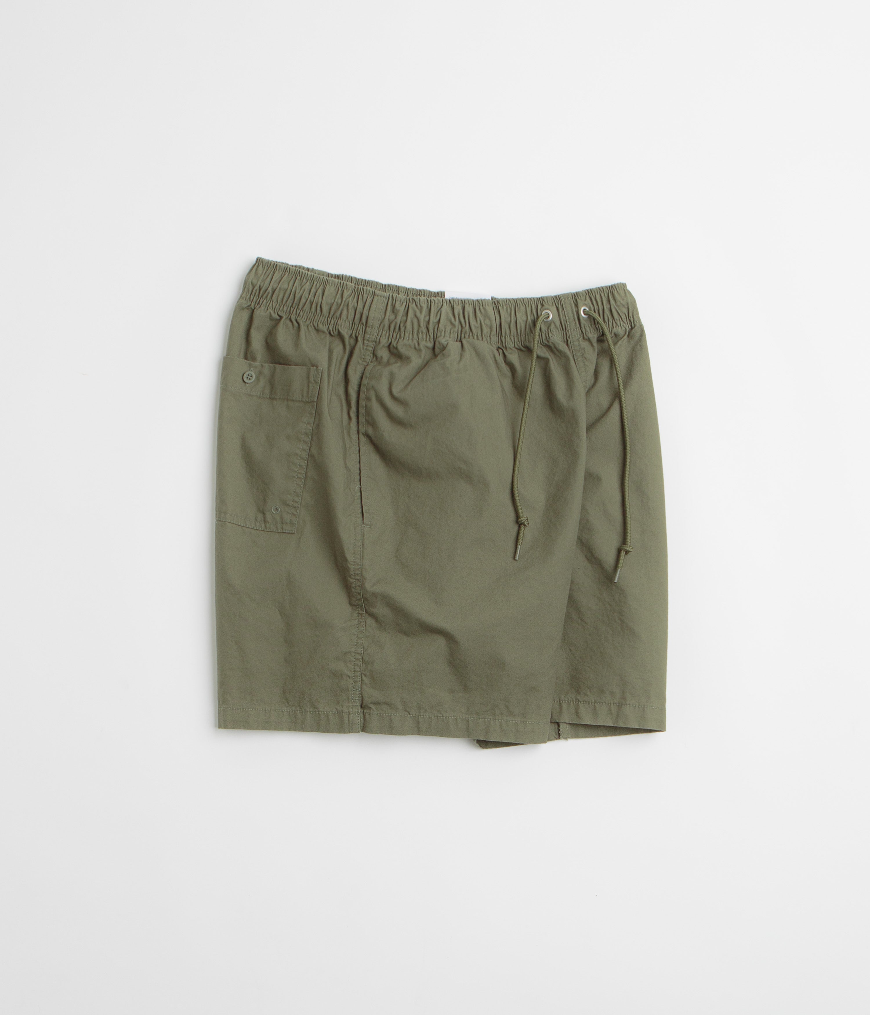 Nike Club Flow Wash Shorts - Medium Olive / Medium Olive