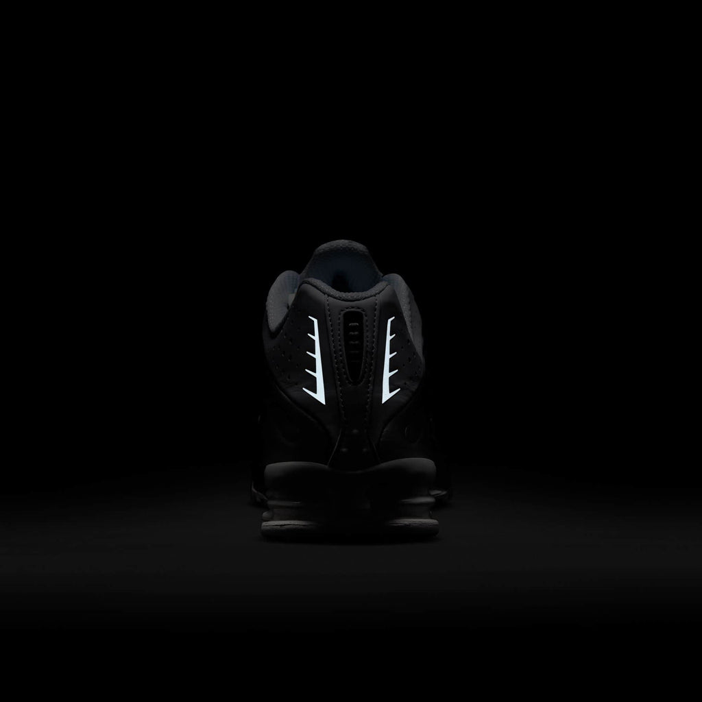 Nike Shox R4 "White Metallic Silver" - Men's