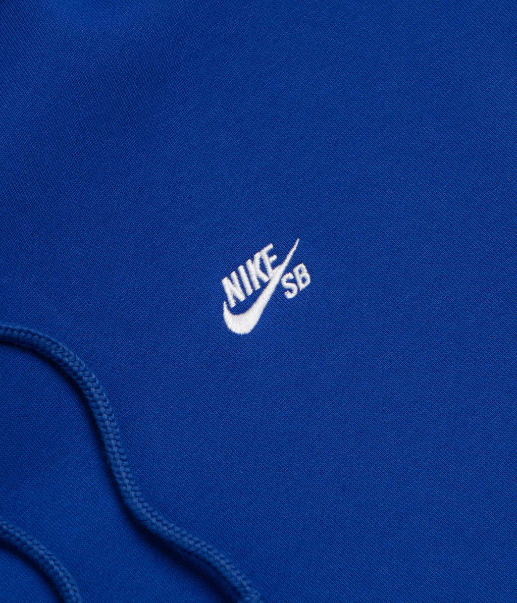 Nike SB Essential Logo Hoodie - Old Royal / White
