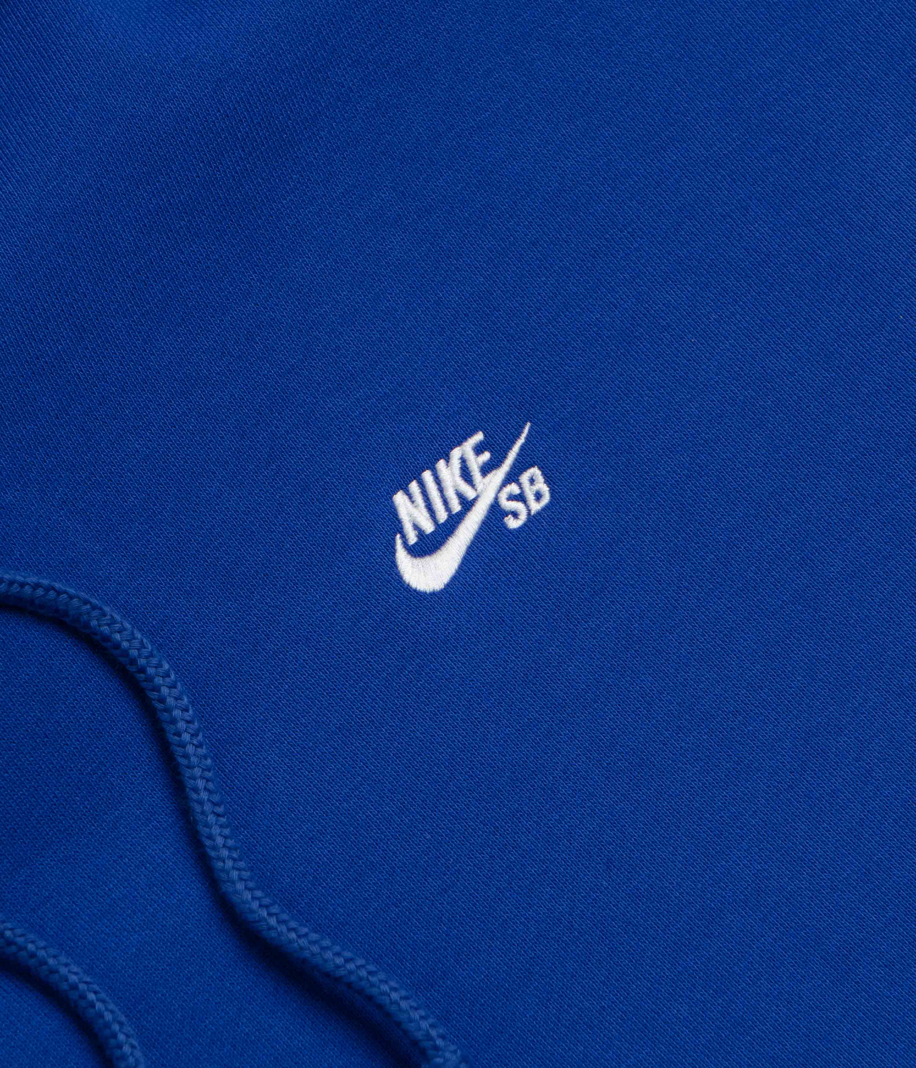 Nike SB Essential Logo Hoodie - Old Royal / White