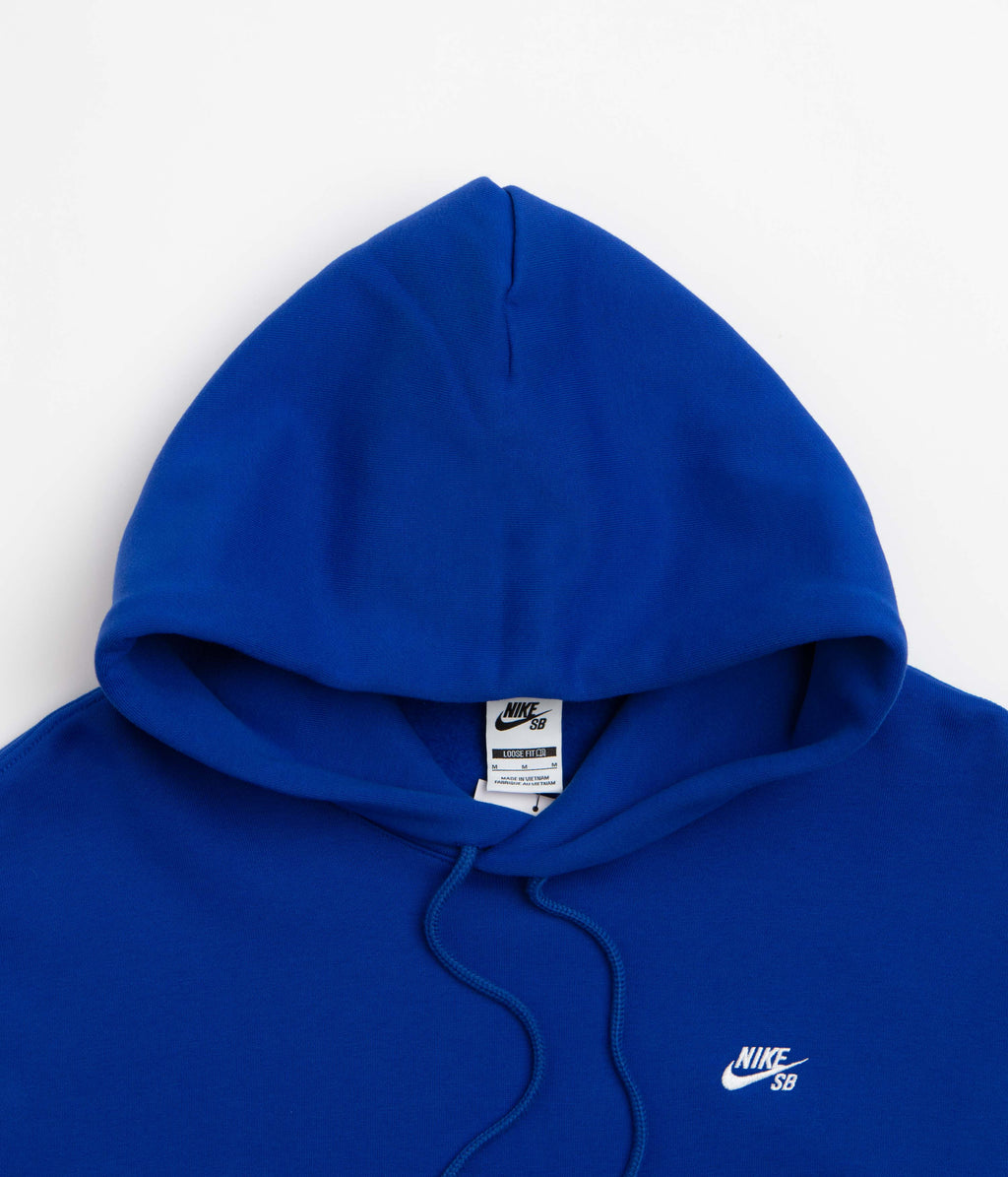 Nike SB Essential Logo Hoodie - Old Royal / White