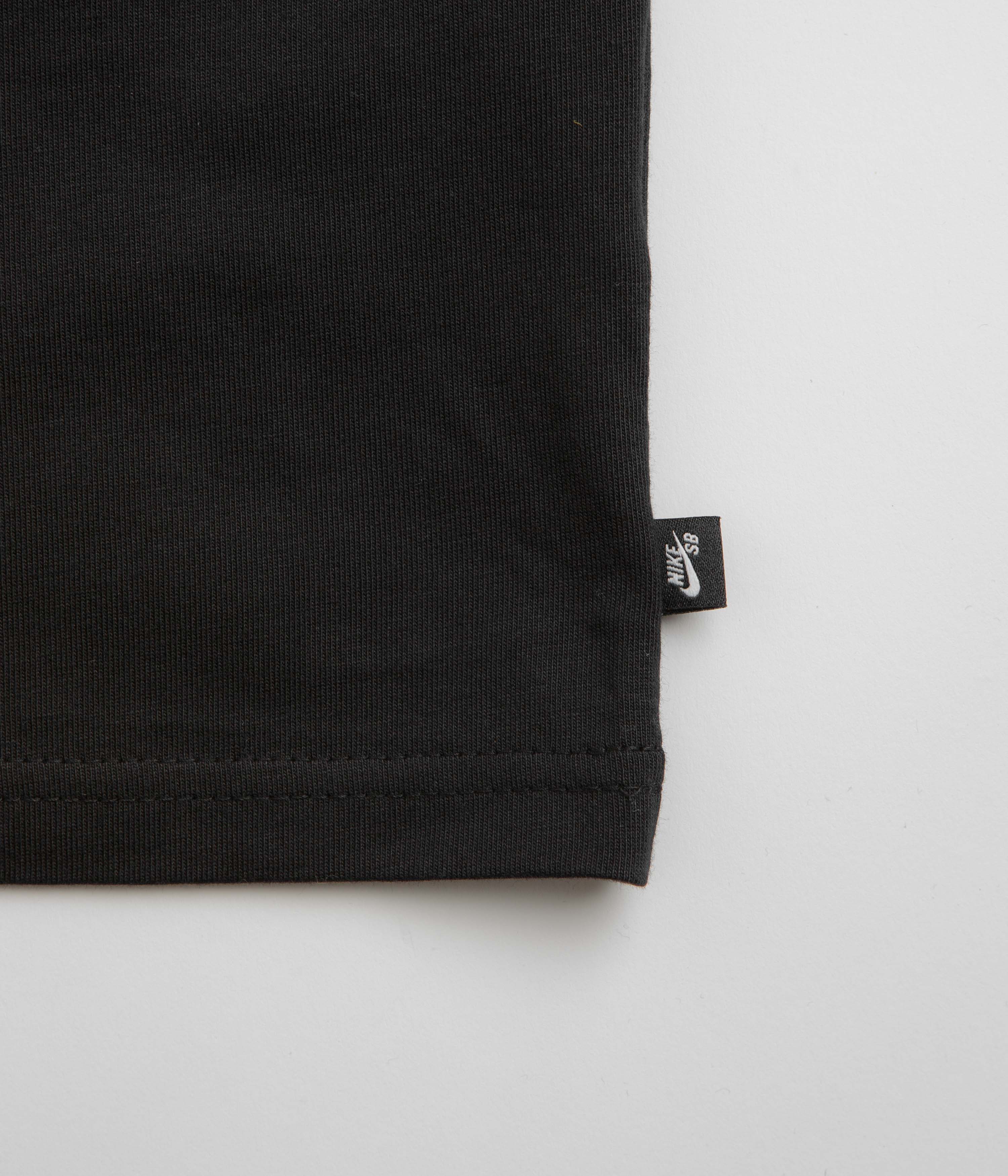 Nike SB Large Logo T-Shirt - Black / White