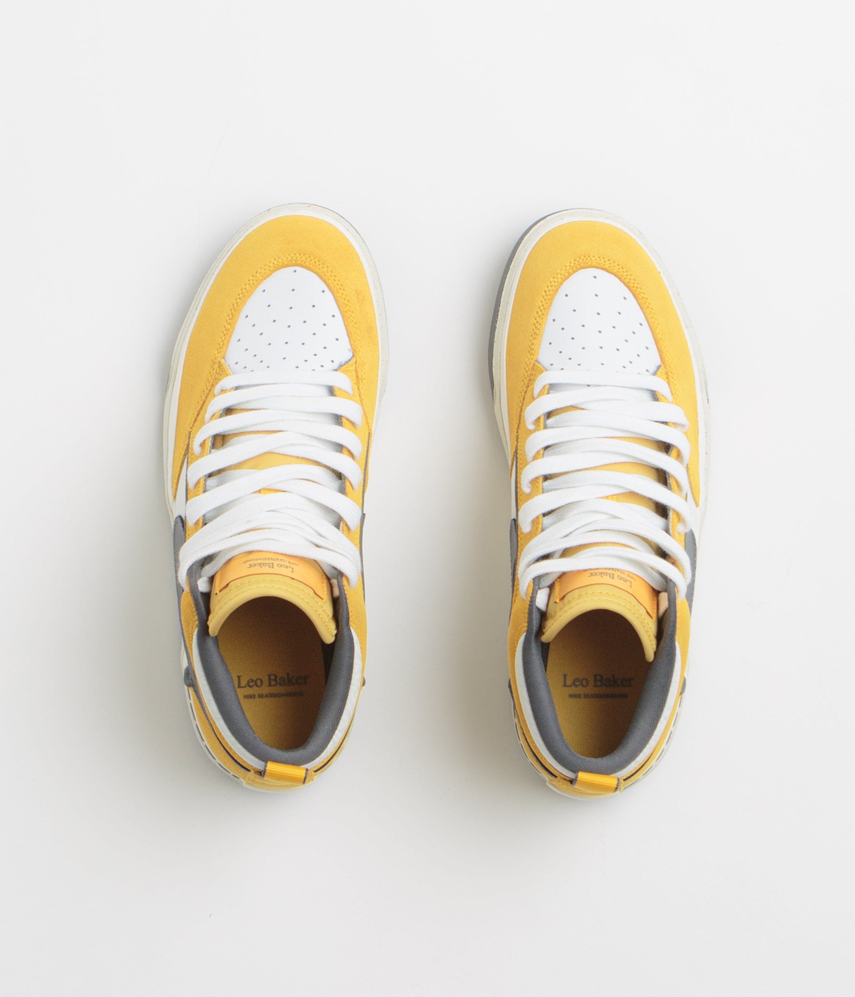 Nike SB React Leo Shoes - University Gold / Dark Grey