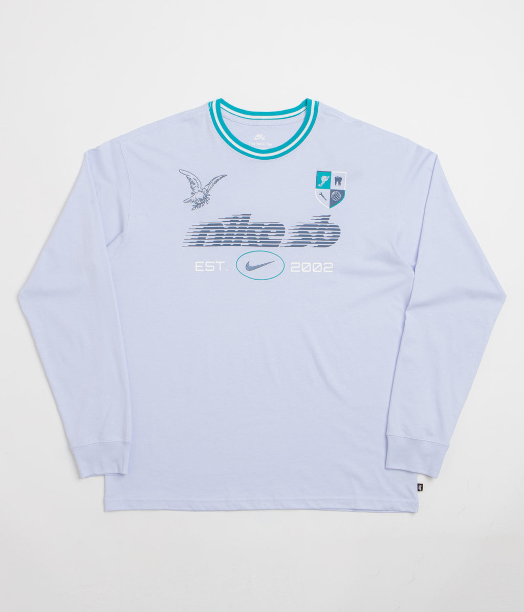 Nike SB Rugby Long Sleeve T-Shirt - Palest Purple